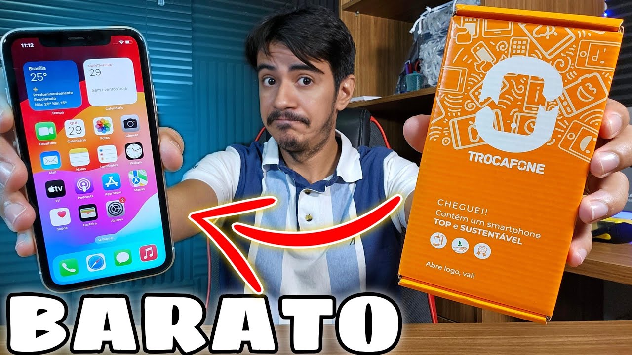COMPREI um IPHONE na TROCAFONE muito BARATO! Será que valeu a pena?