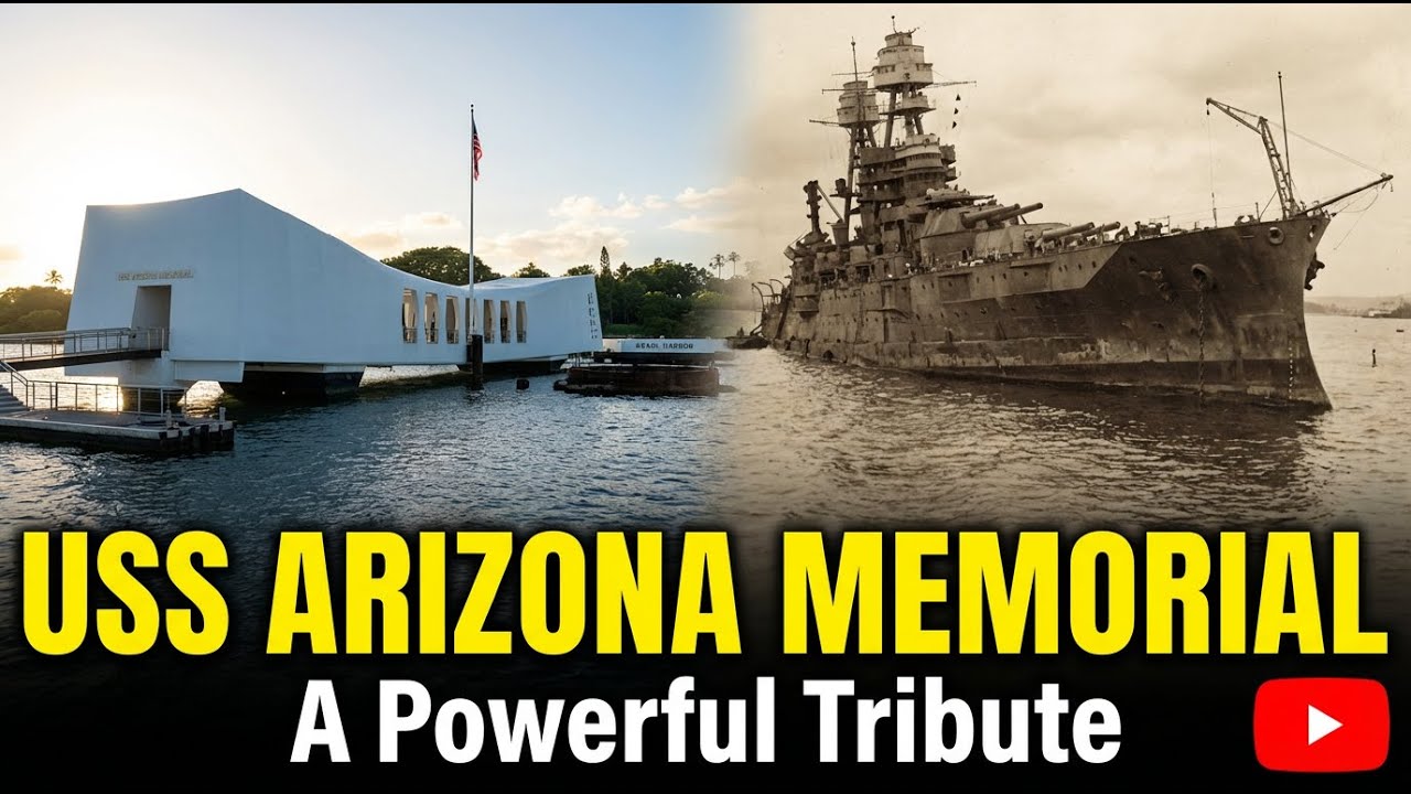 Inside The USS Arizona Memorial - Pearl Harbor - Hawaii
