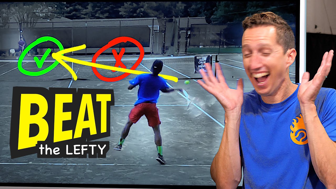 How To BEAT Lefties! (tennis strategy analysis) - Part 4