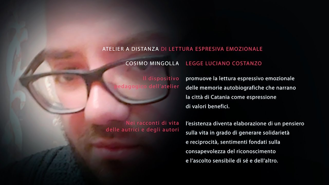 Cosimo Mingolla legge Agosto a Sciacca di Luciano Costanzo