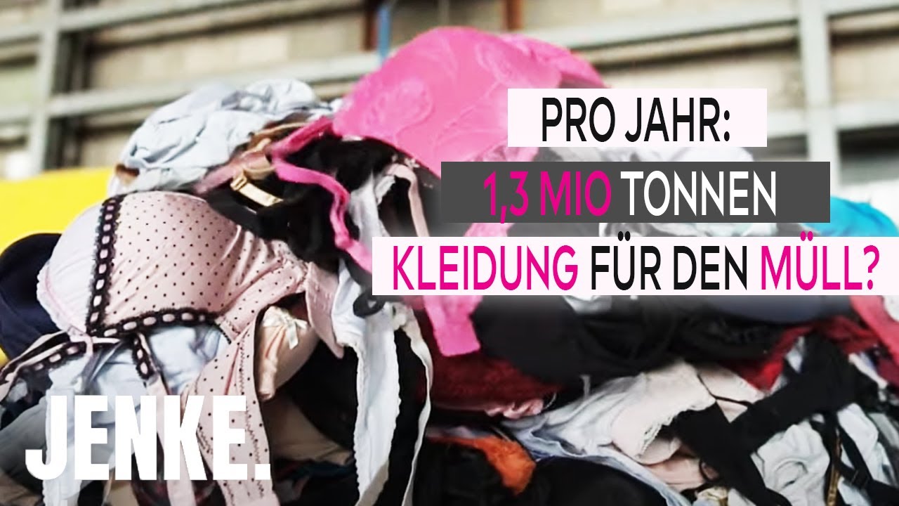 Mode für den Müll? Das passiert mit Altkleidern in Deutschland! | JENKE. DAS SHOPPING-EXPERIMENT