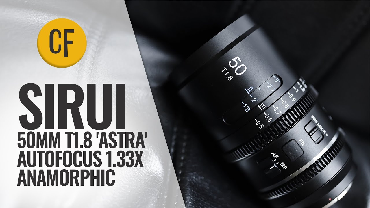 Обзор анаморфотного объектива Sirui 50mm T1.8 'Astra' 1.33x с автофокусом
