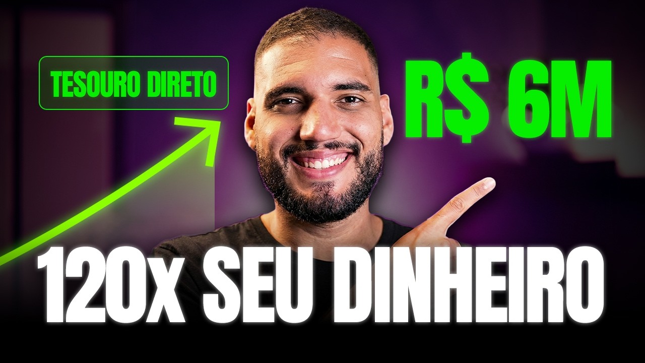 COMO R$50 MIL no TESOURO RENDA+ viram R$6 MILHÕES (eu fiz a conta)