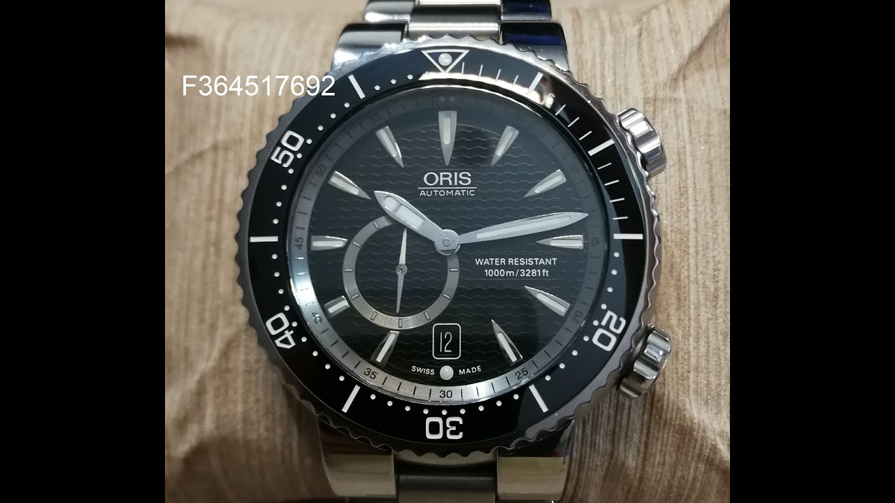 ORIS DIVER TITAN C SMALL SECOND 01 643 7638 7454-07 8 24 70PEB (by jowatch168)