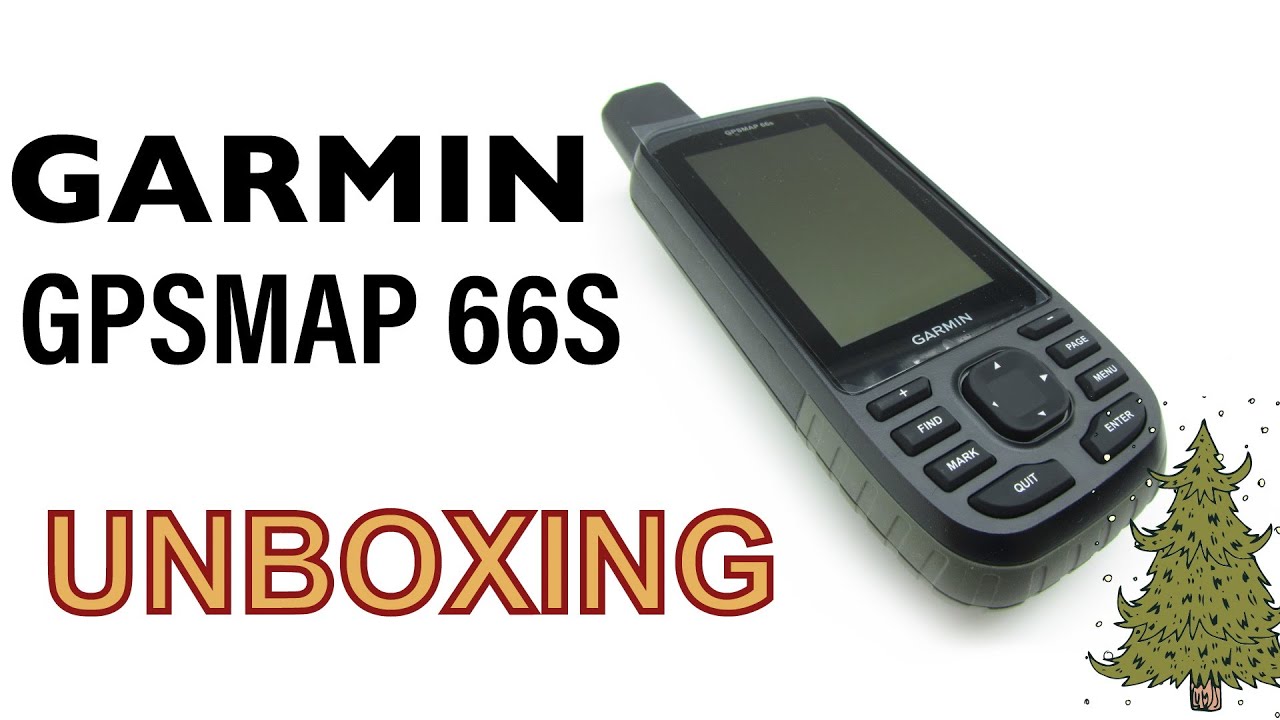 Garmin GPSMAP 66s Unboxing HD (010-01918-02)