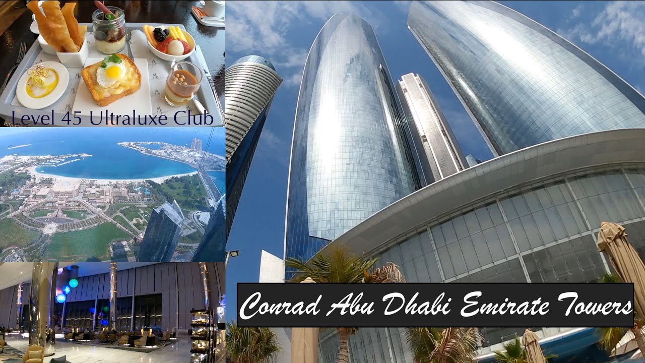 Conrad Abu Dhabi Etihad Towers - Upgraded to Suite - Level 45 Ultraluxe Members Club/Lounge Dining