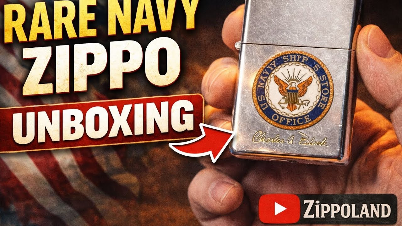 RARE NAVY ZIPPO 