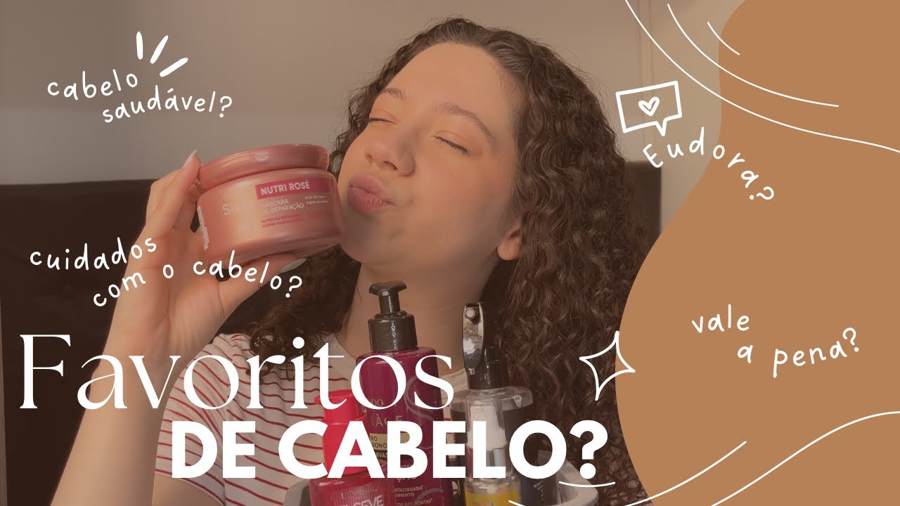 Produtos de Cabelo que EU AMO e Compraria de Novo! ✨ (Favoritos Reais que Funcionam!)