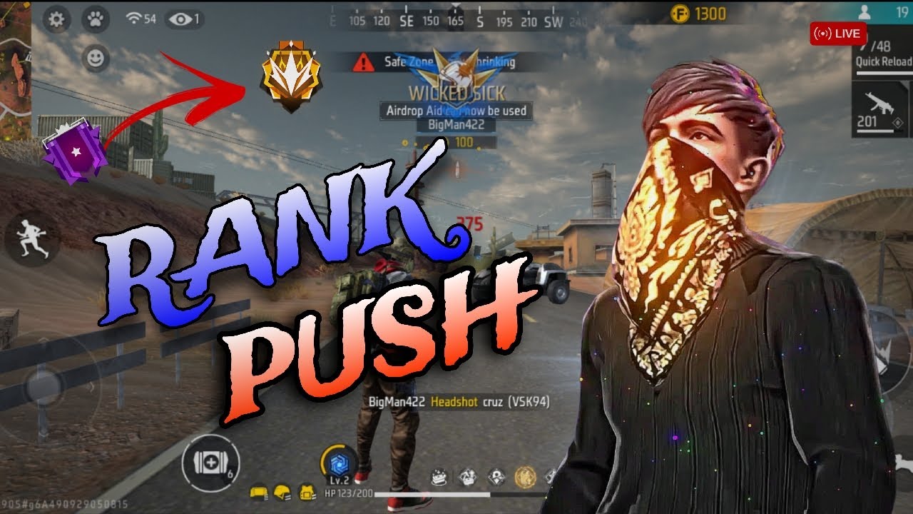 Free Fire Live Stream 👻 #shorts #freefire #freefirelive #garena  #livestream #shortfeed #csrankpush