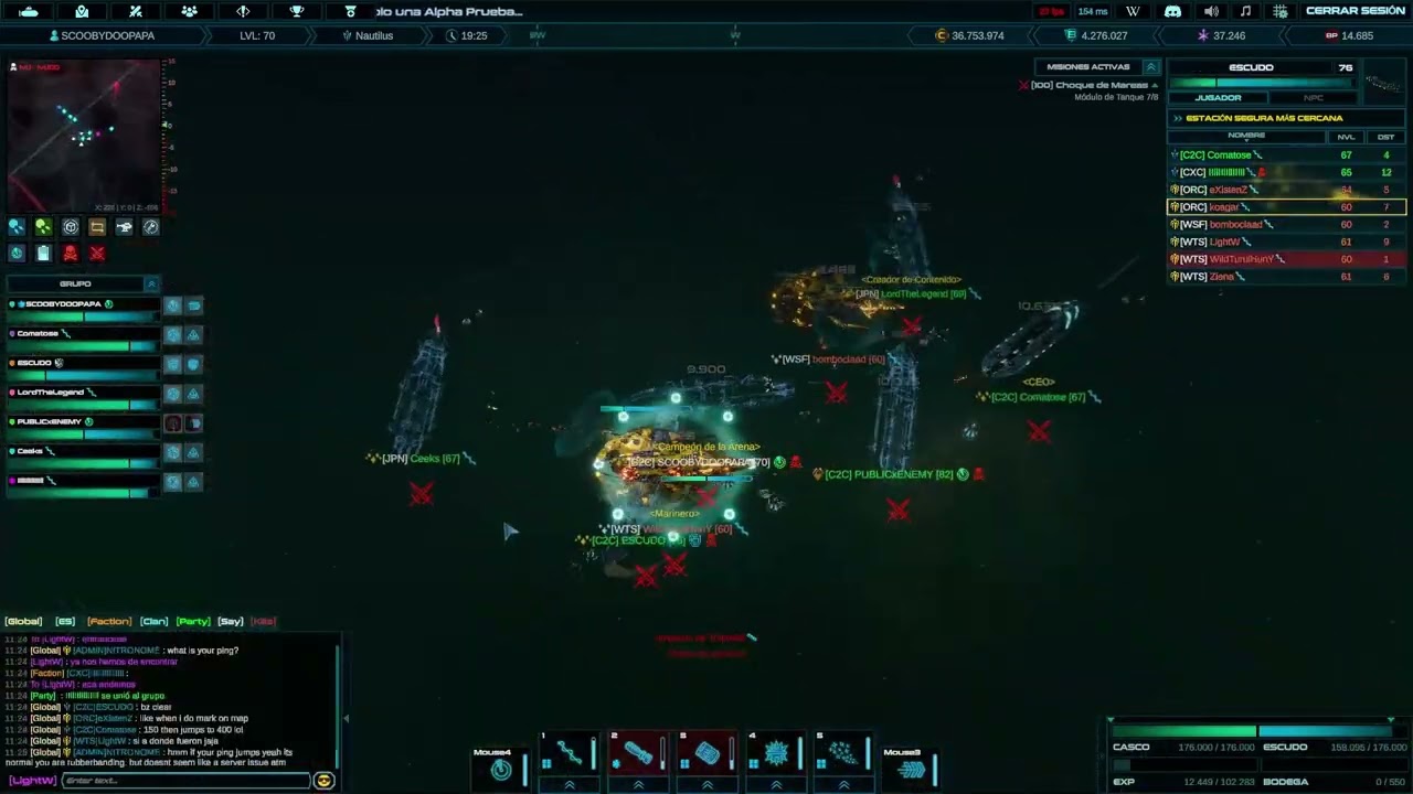 Tidal Nexus Online - C2C BLUE VS YELLOW