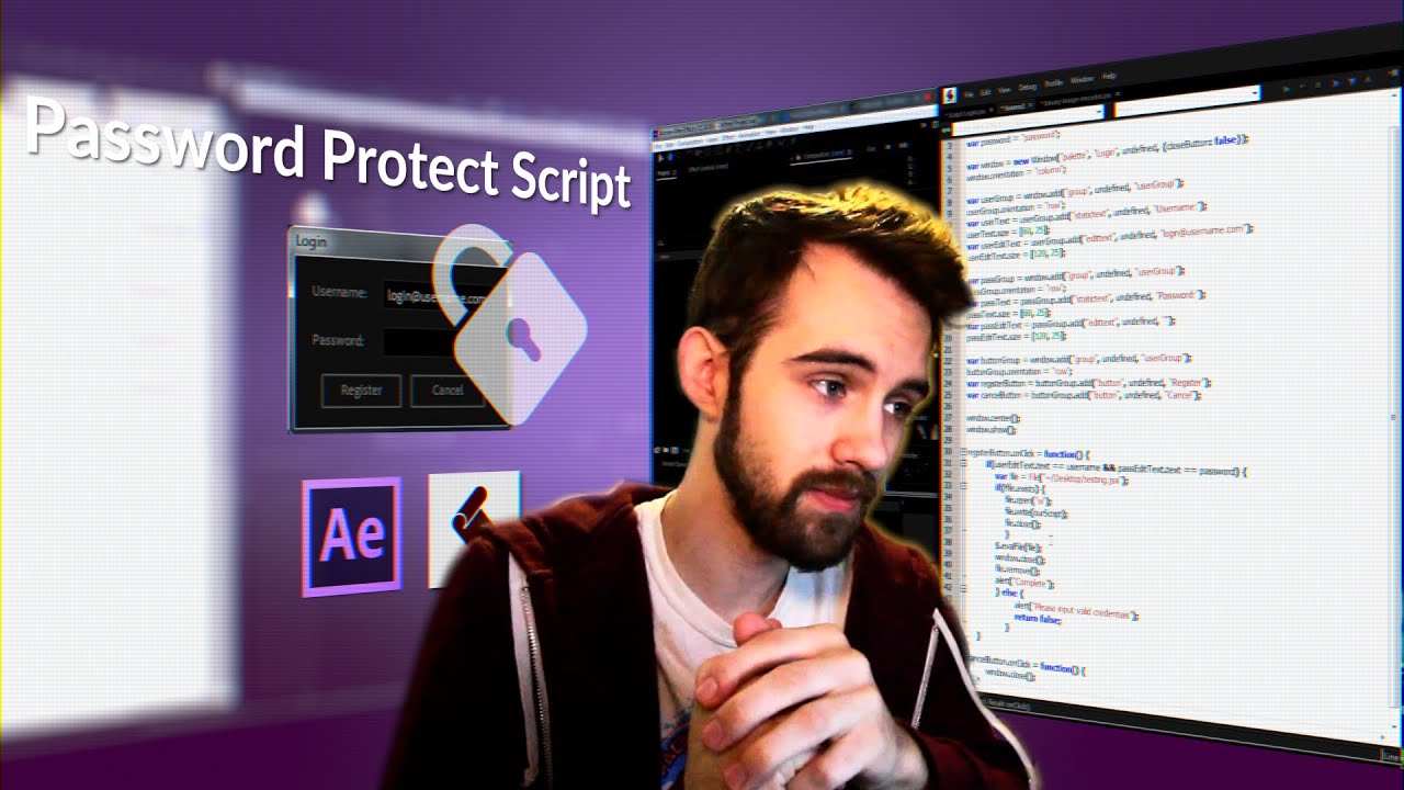 After Effects Scripting Tutorial: Password Protect Script