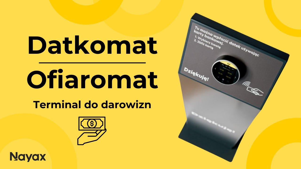 Terminal do darowizn - Datkomat / Ofiaromat