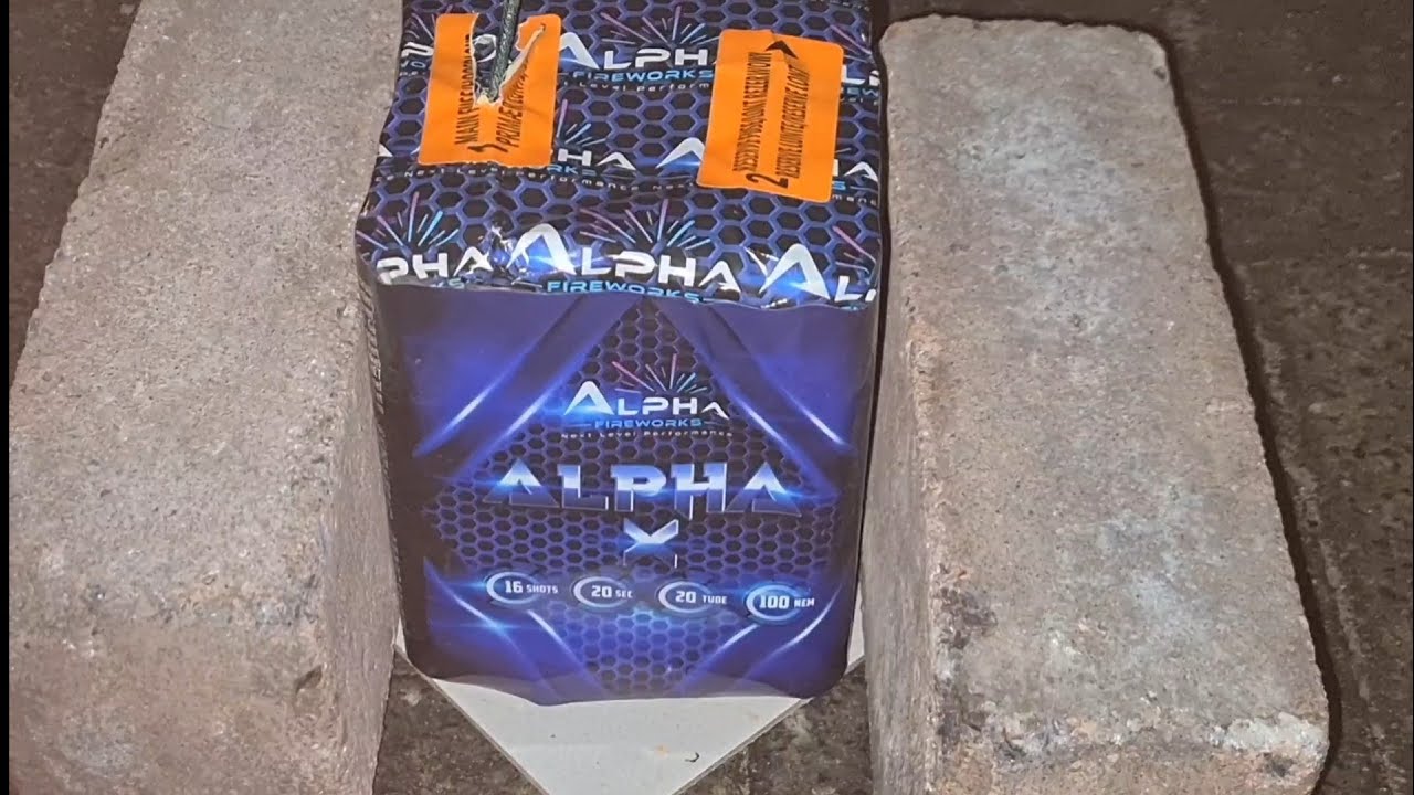 Alpha Fireworks - Alpha X 16 schoten