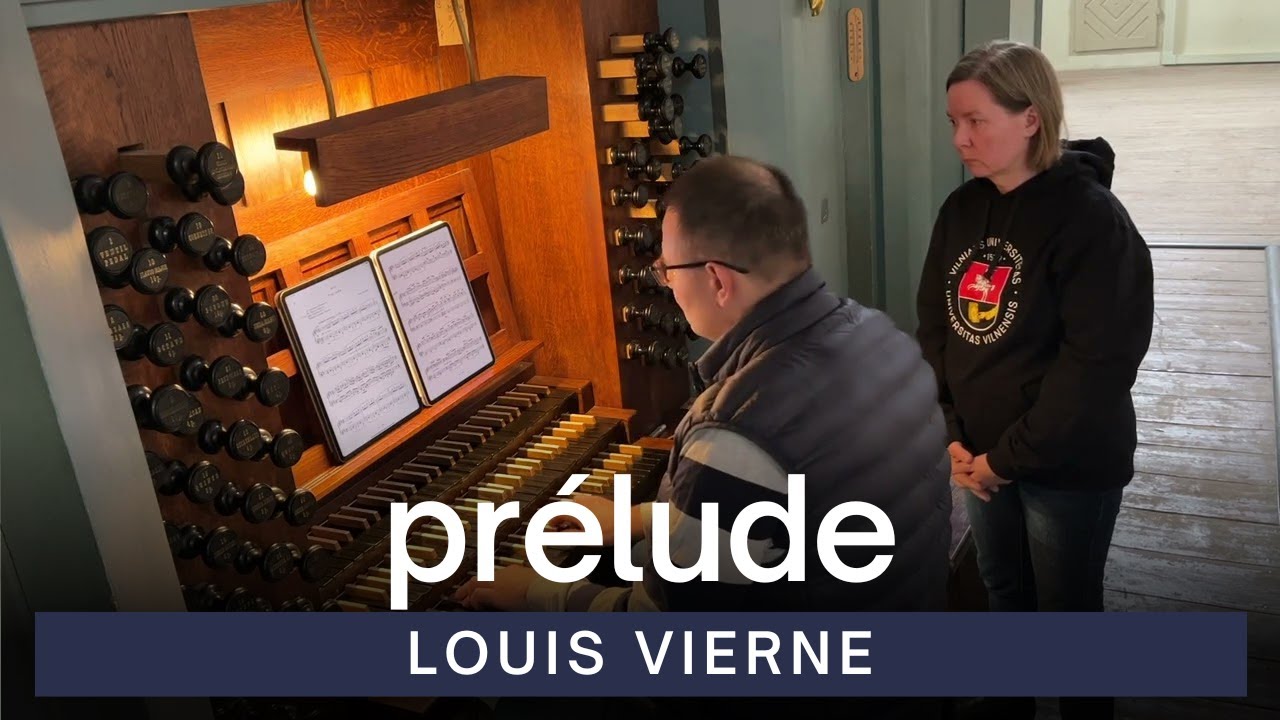 Louis Vierne - Prélude, Op. 31 No. 5 | VU St. John's Church