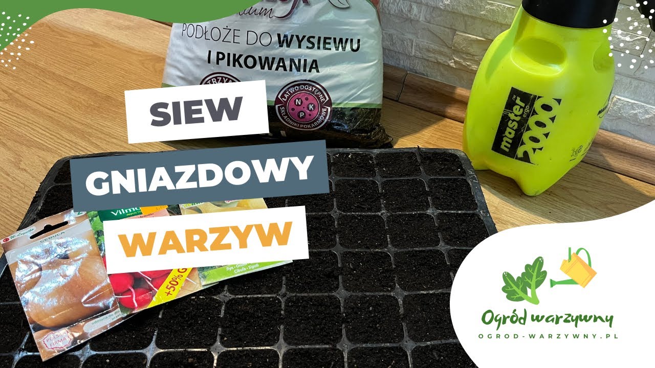 Siew gniazdowy | Metody siewu nasion