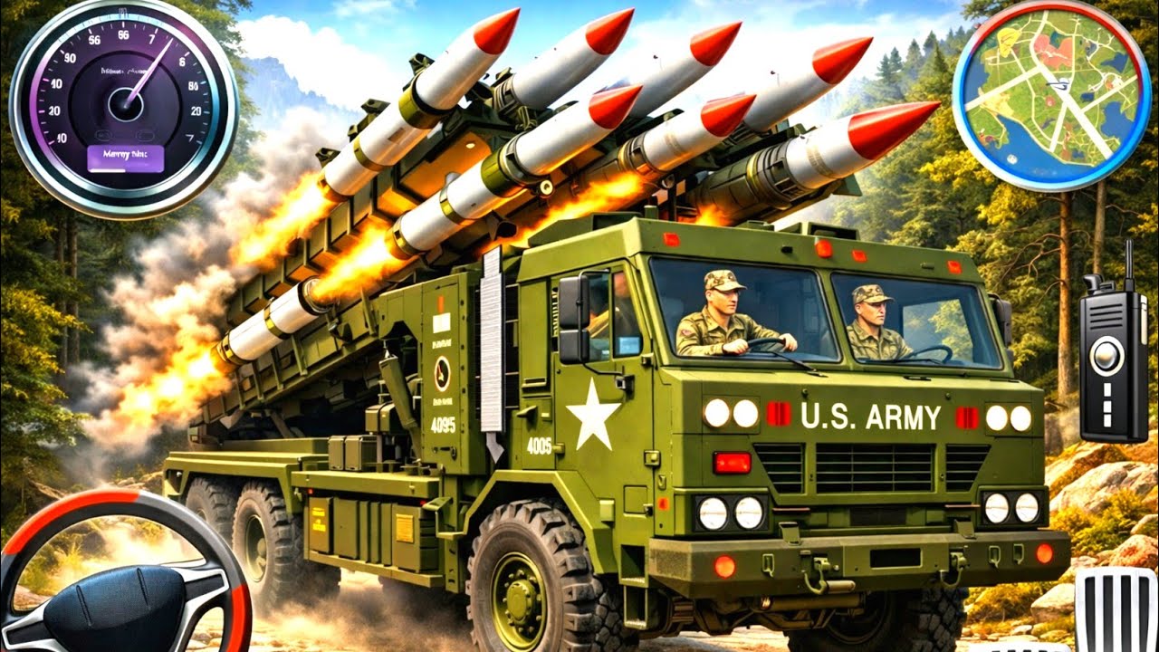 Turbynex Army Truck Driving Cargo Games - US Offroad Army Truck Driving 3D 2025 Andriod Gameplay 