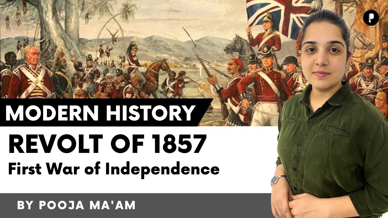 Revolt of 1857 | Sepoy Mutiny | First war of Independence 