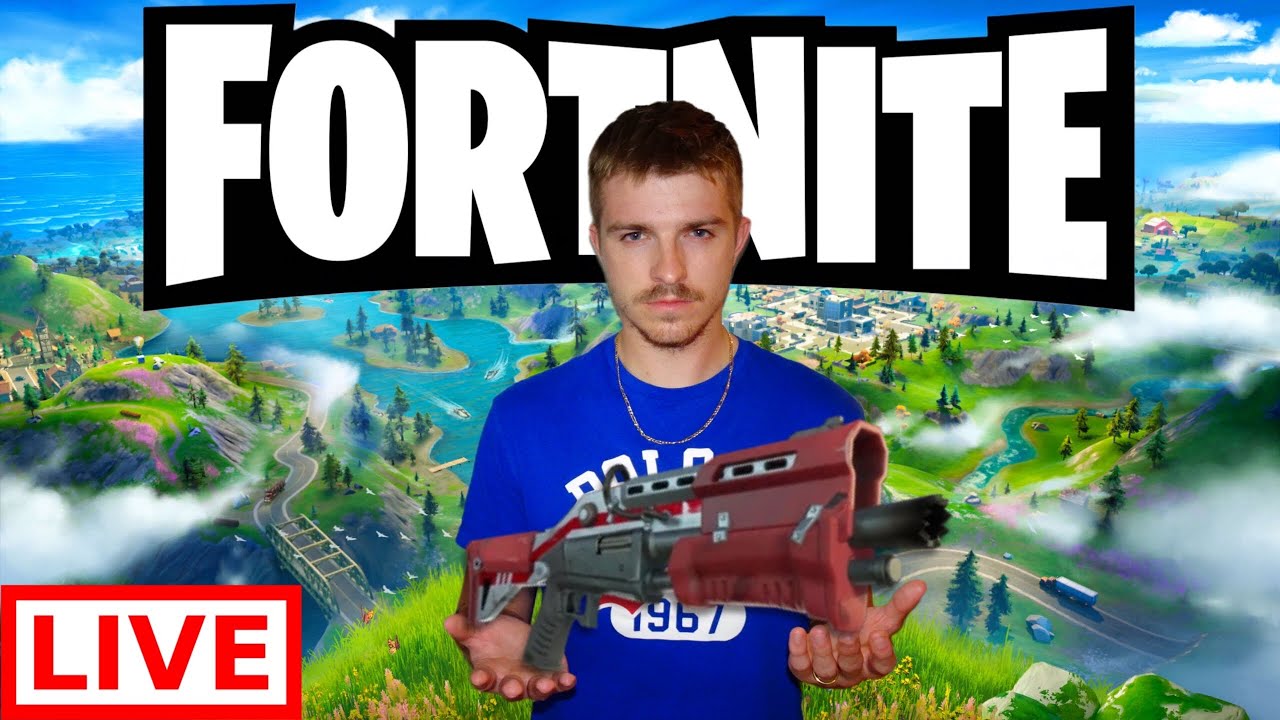 Playing Fortnite Live For The First Time!
