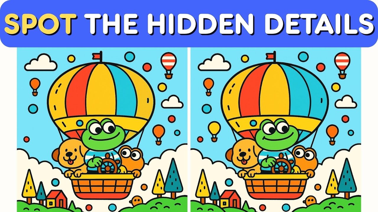 Spot the Differences #97 - These Frog Puzzles Will Trick Your Eyes!
