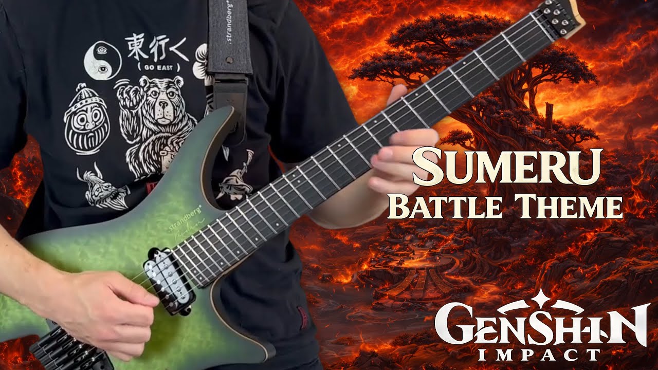 Genshin Impact Sumeru Battle Theme - Metal Cover (Swirls of Shamshir)