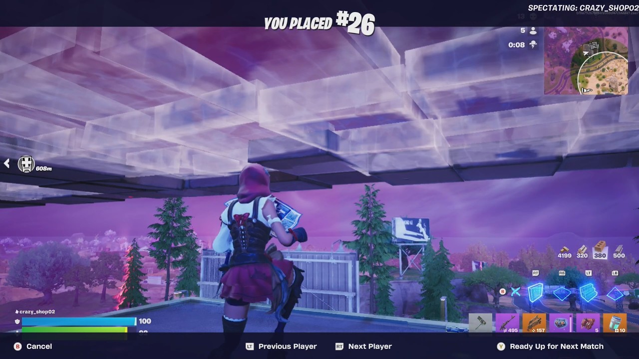 Fortnite gameplay videogames