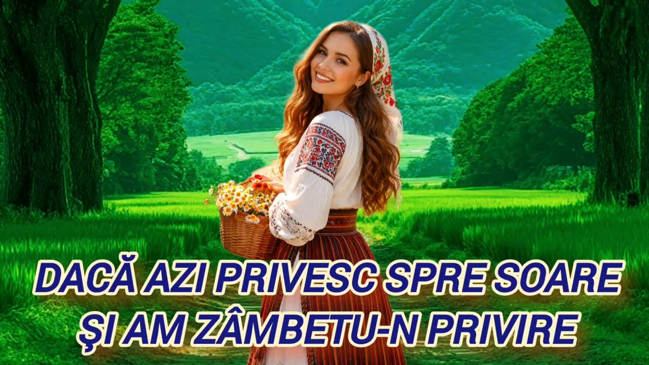 Dacă azi privesc spre soare.... (((Muzică Suno AI ChatGPT)))