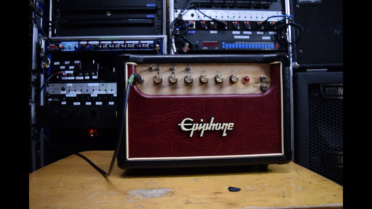 BouGear - Epiphone Valve Jr with Plexi SE PCB High Gain Cascaded preamp (modded)
