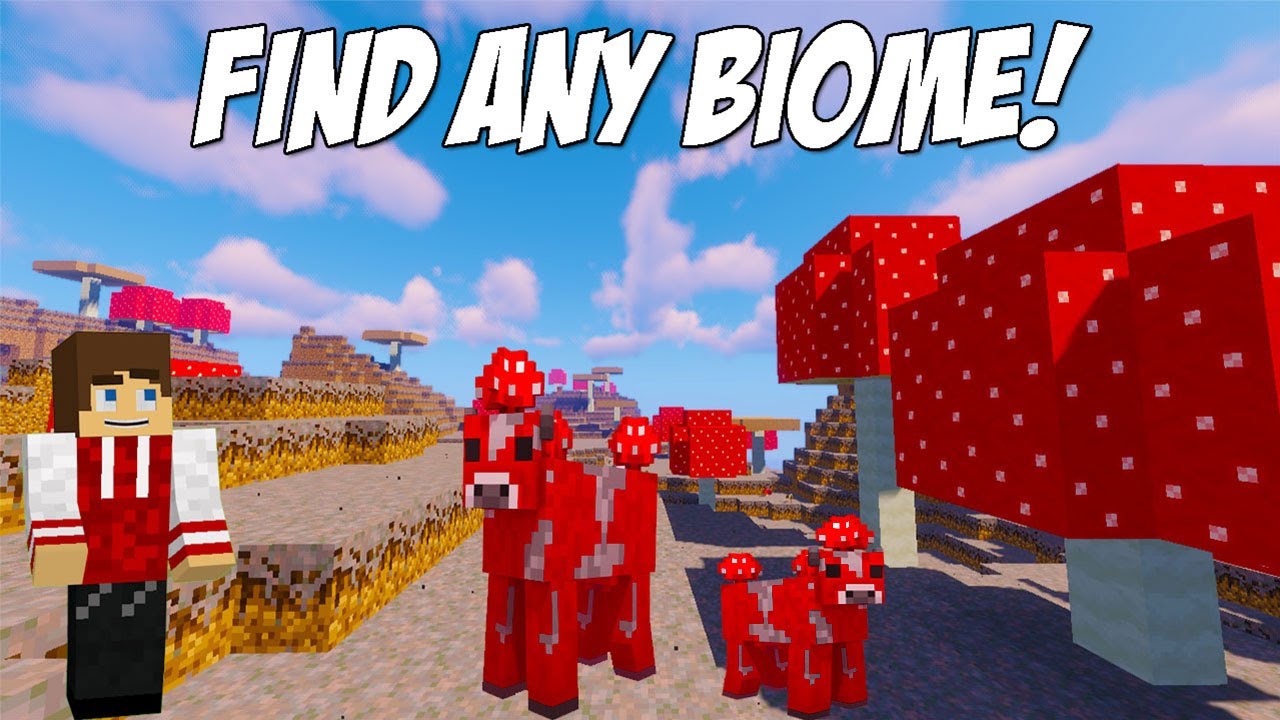 How to Find Mushroom Islands and Other Rare Biomes in Minecraft Java