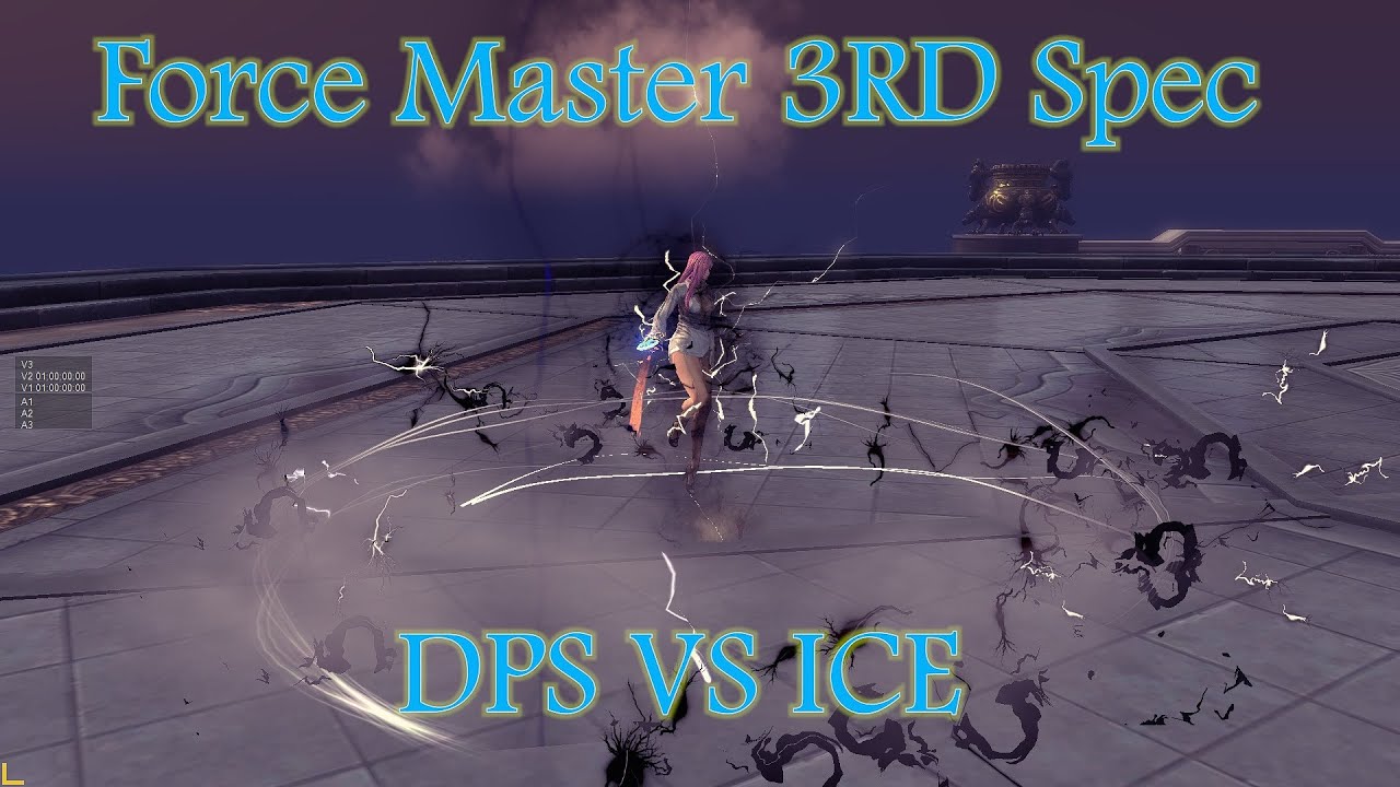 Blade and Soul FM 3rd Spec DPS vs ice and guide