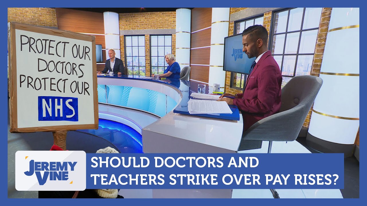 Should doctors and teachers strike over pay rises? Feat. Bobby & Ann | Jeremy Vine