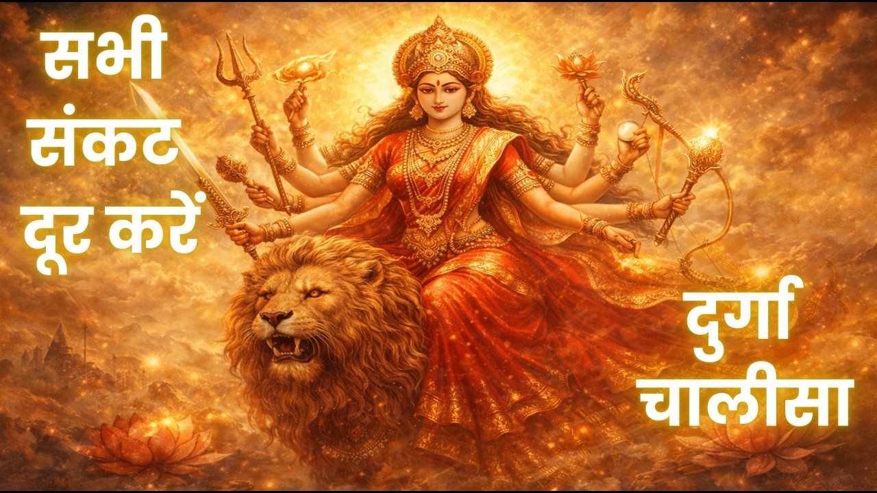 Durga Chalisa (श्री दुर्गा चालीसा) | Maa Durga's Divine Blessings for Peace