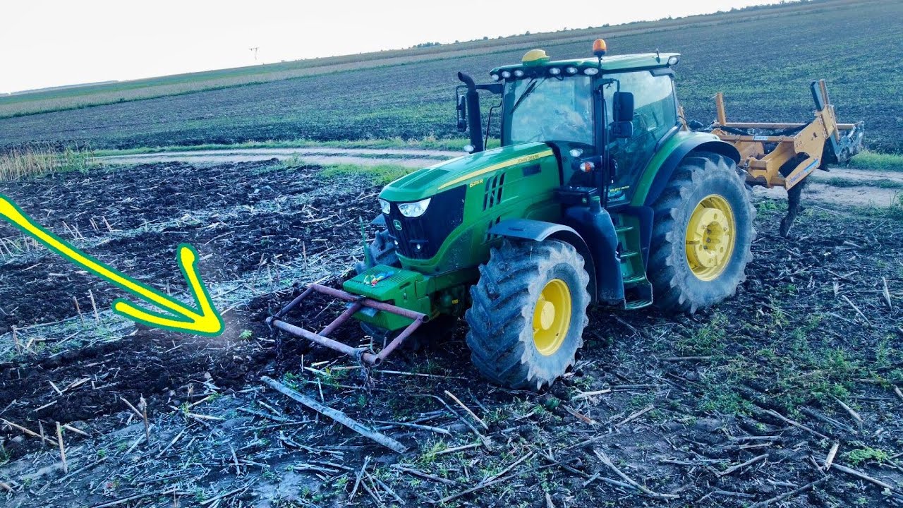Bara pentru betele de FLOAREA SOARELUI / Am bagat la Scarificat #agro  #vlog #dailyvlog #johndeere