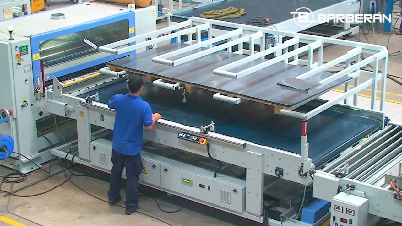 Sandwich panel indexing line