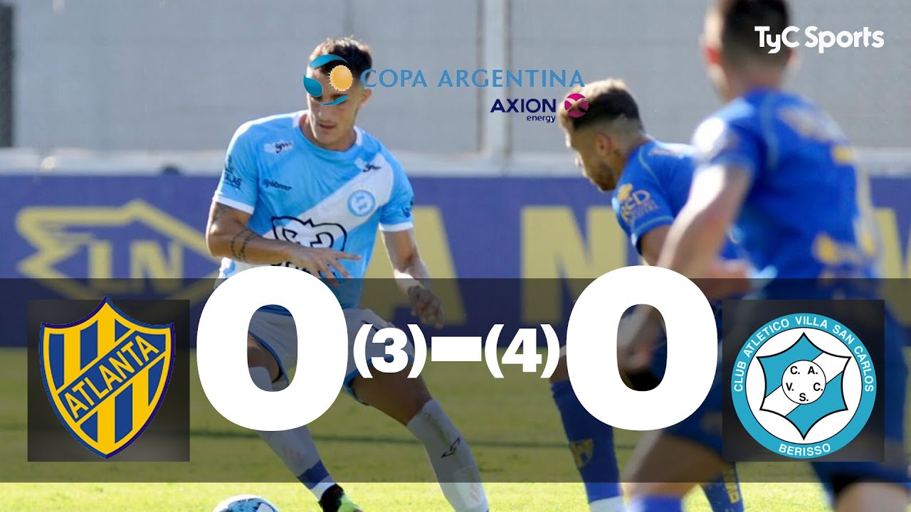 Atlanta 0 (3)-(4) 0 Villa San Carlos | Copa Argentina - 32avos de final