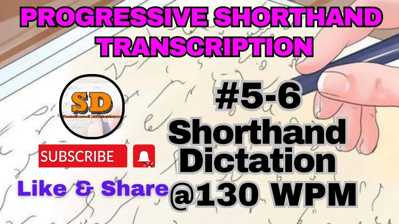 #5-6 | @130 wpm | Progressive Magazine | Shorthand Dictations | February Month | 840 words