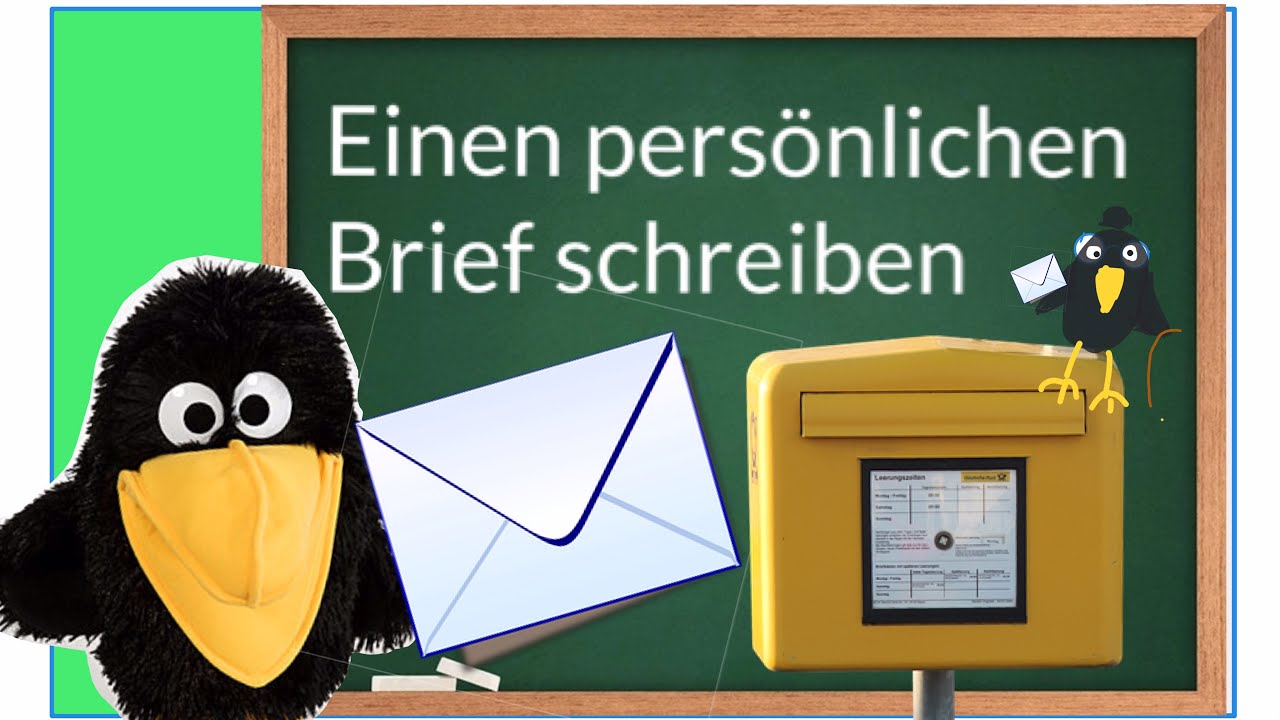 Einen persönlichen Brief schreiben💌 #Aufsatz #Deutsch #Grundschule