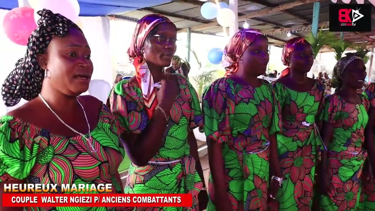 Page rose : Mariage de Disciple Ngiezi walter à la paroisse des anciens combattants C/ de kisenso