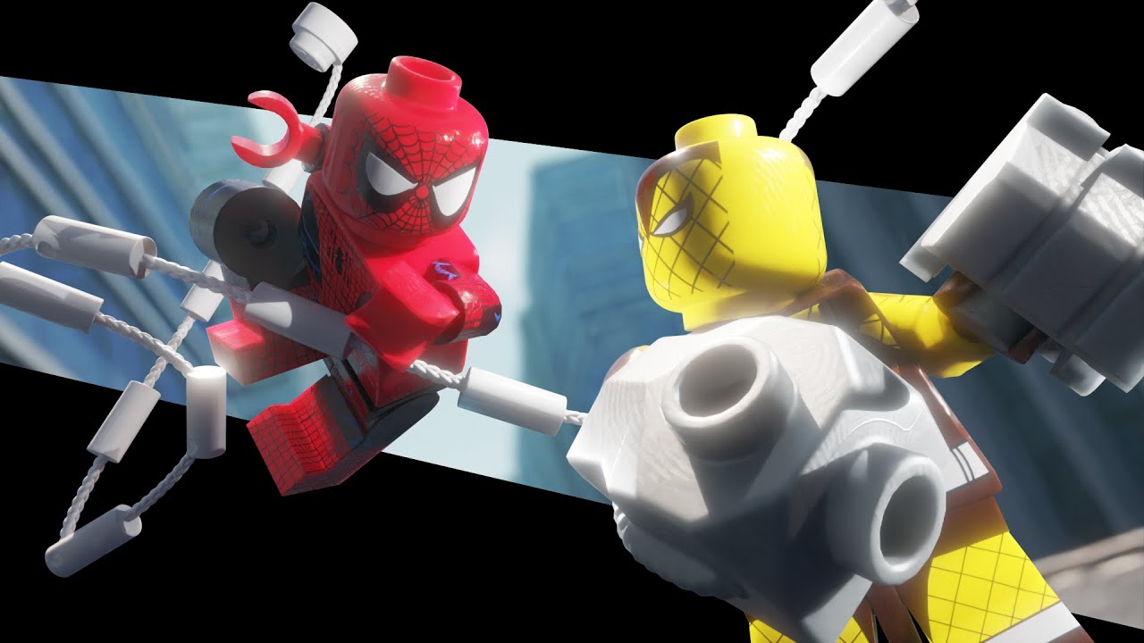 LEGO Spider-Man Vs Shocker | Blender 3D Animation
