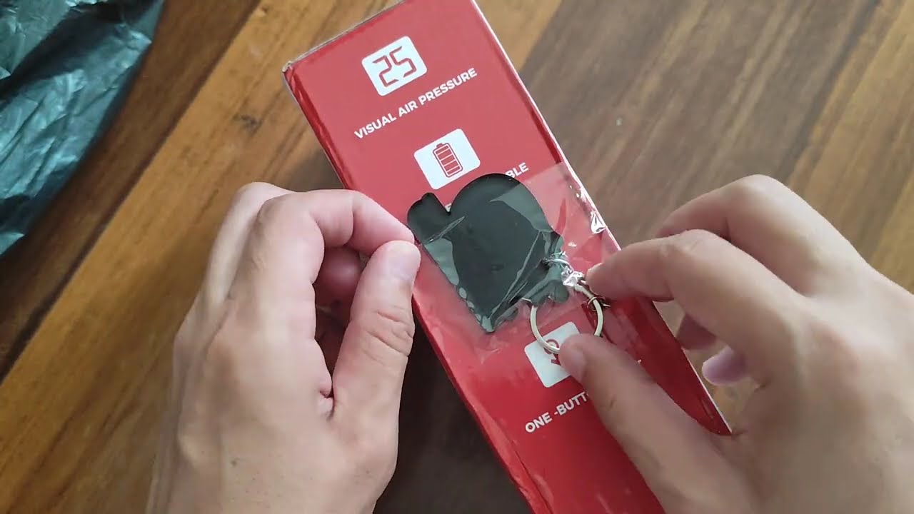 Unboxing the HOTSPEED Tire Inflator – Portable Car & Motorcycle Air Pump!