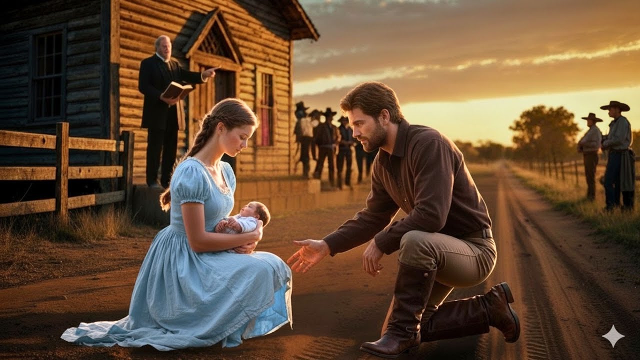 Peux-tu pr&eacute;tendre &ecirc;tre le p&egrave;re de mon fils ?  &mdash; demanda la veuve, et le cowboy dit oui&hellip;.