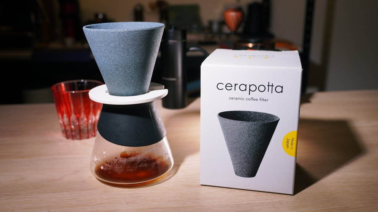 來自觀眾的禮物：CERAPOTTA 純粹濾杯 | 好久沒有玩這種免濾紙濾杯了