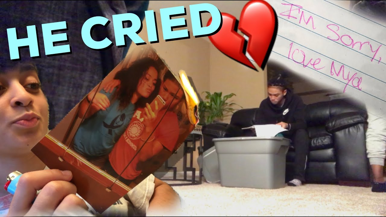 Leaving my boyfriend with ONLY A Goodbye letter!! *PRANK*