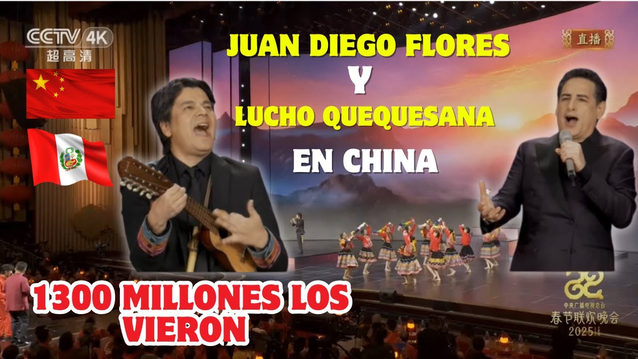 ¡BRILLARON DOS PERUANOS en el ESPECTÁCULO CHINO MÁS VISTO DEL MUNDO!