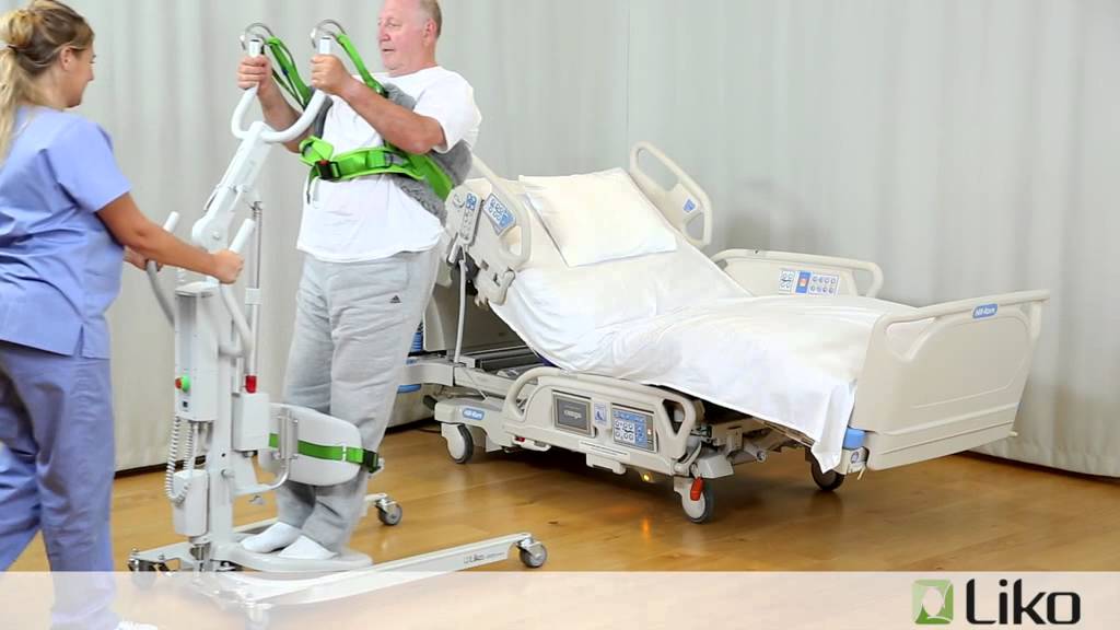 Hill-Rom | Liko® Lifts & Slings | Transfer Patient from Bed to Toilet