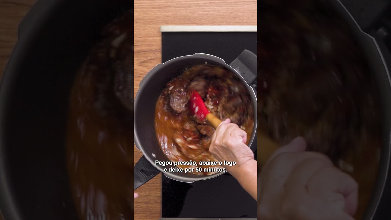 M&Uacute;SCULO NA PANELA DE PRESS&Atilde;O, SABOR QUE N&Atilde;O TEM FIM!