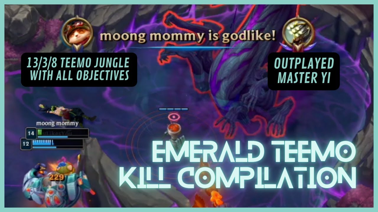 Teemo Jungle Went GODLIKE&hellip; and Nobody Could Stop Me