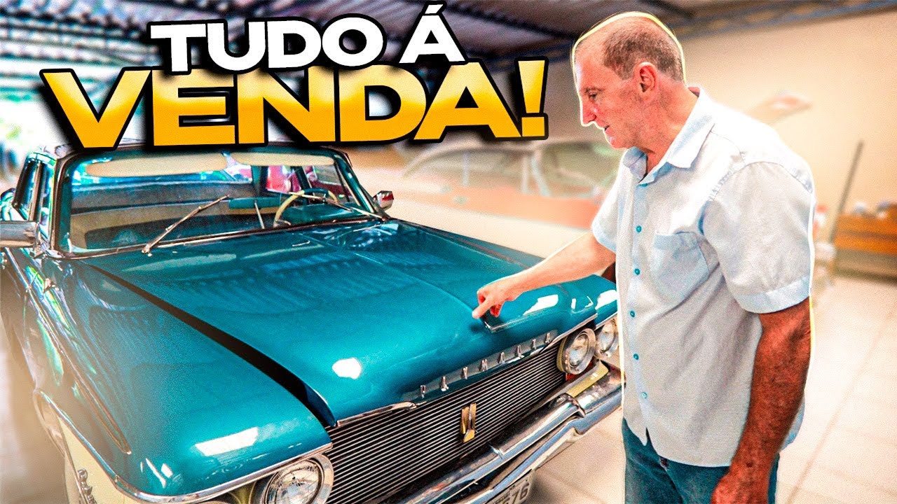 SR. RICARDO TÁ VENDENDO TODOS OS CARROS ANTIGOS