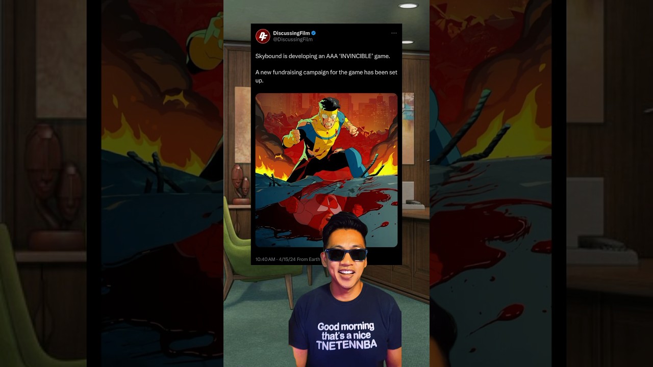 Triple A Invincible game is being developed by Skybound