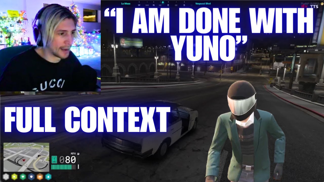 Full Context To X's Beef With Yuno & X OOC Explains Why Yuno Is Bad | NoPixel 4.0 GTA RP
