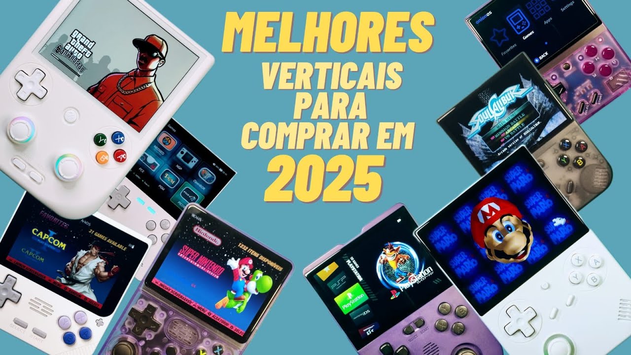 Melhores Port&aacute;teis Verticais Estilo Game Boy Para Comprar em 2025